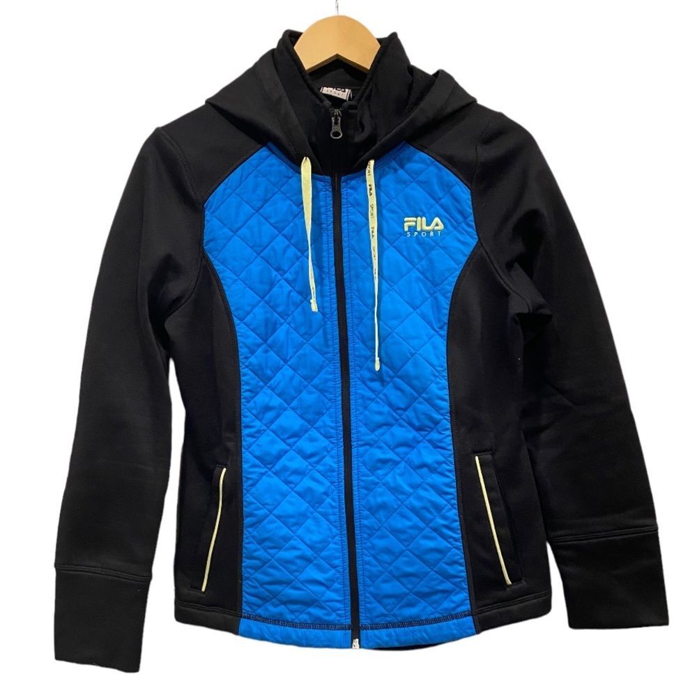 ILA Quilted Hooded Women's Sport Jacket sz S